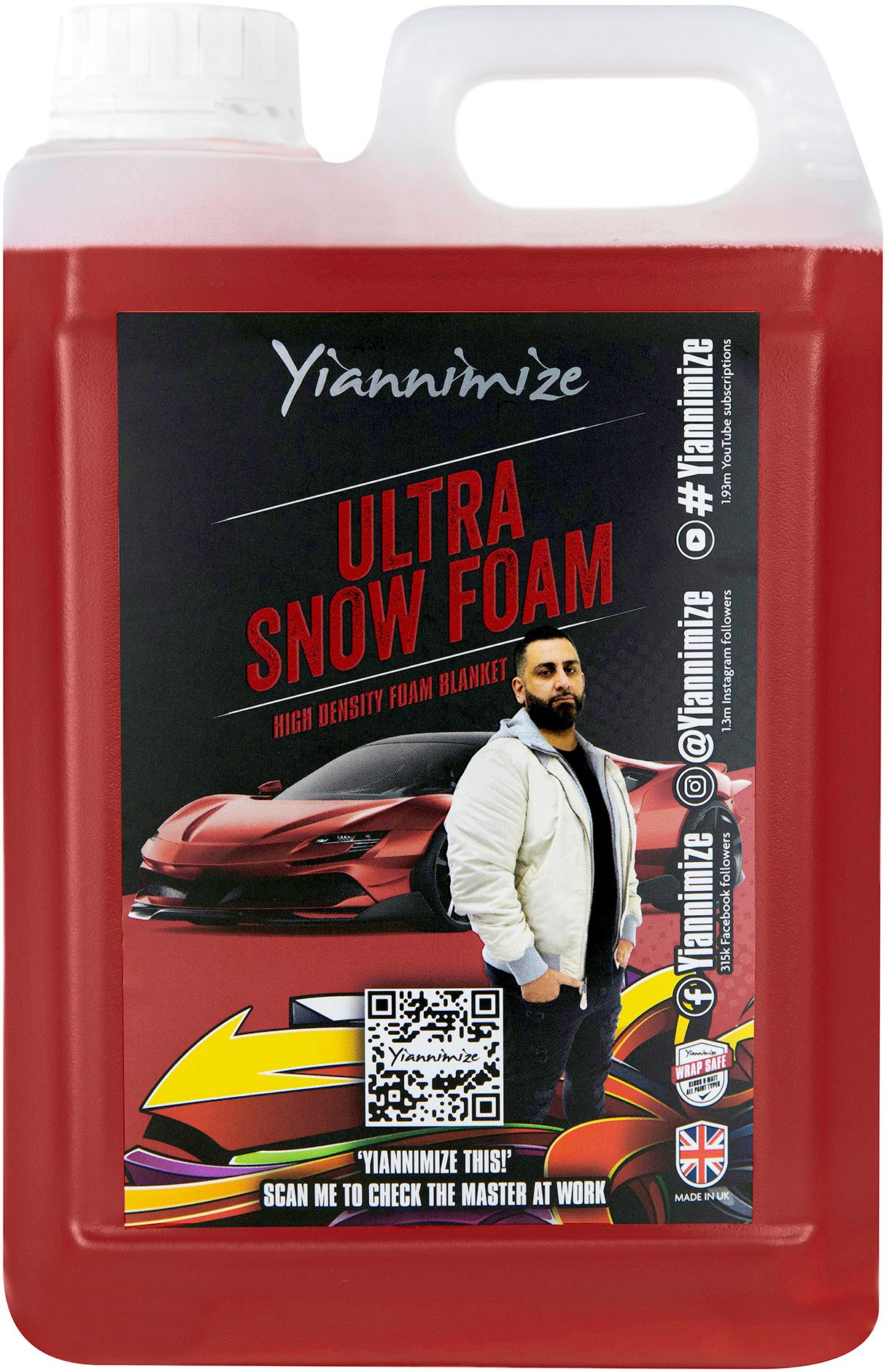 Yiannimize Ultra Snow Foam 2.5L Halfords UK