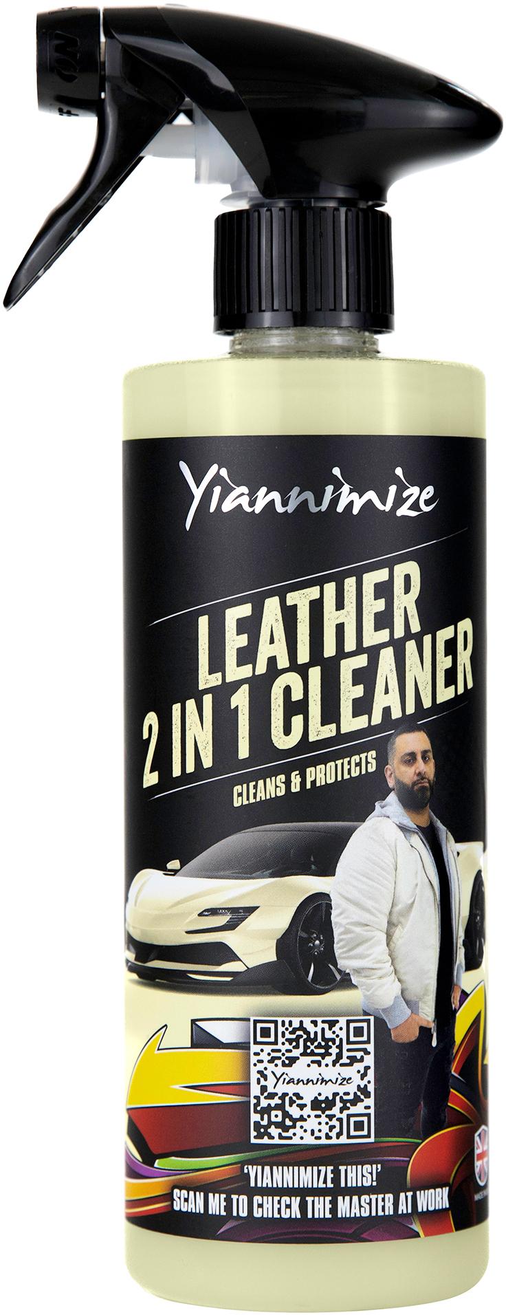 Yiannimize Leather 2 In 1 Cleaner 500ml Halfords UK