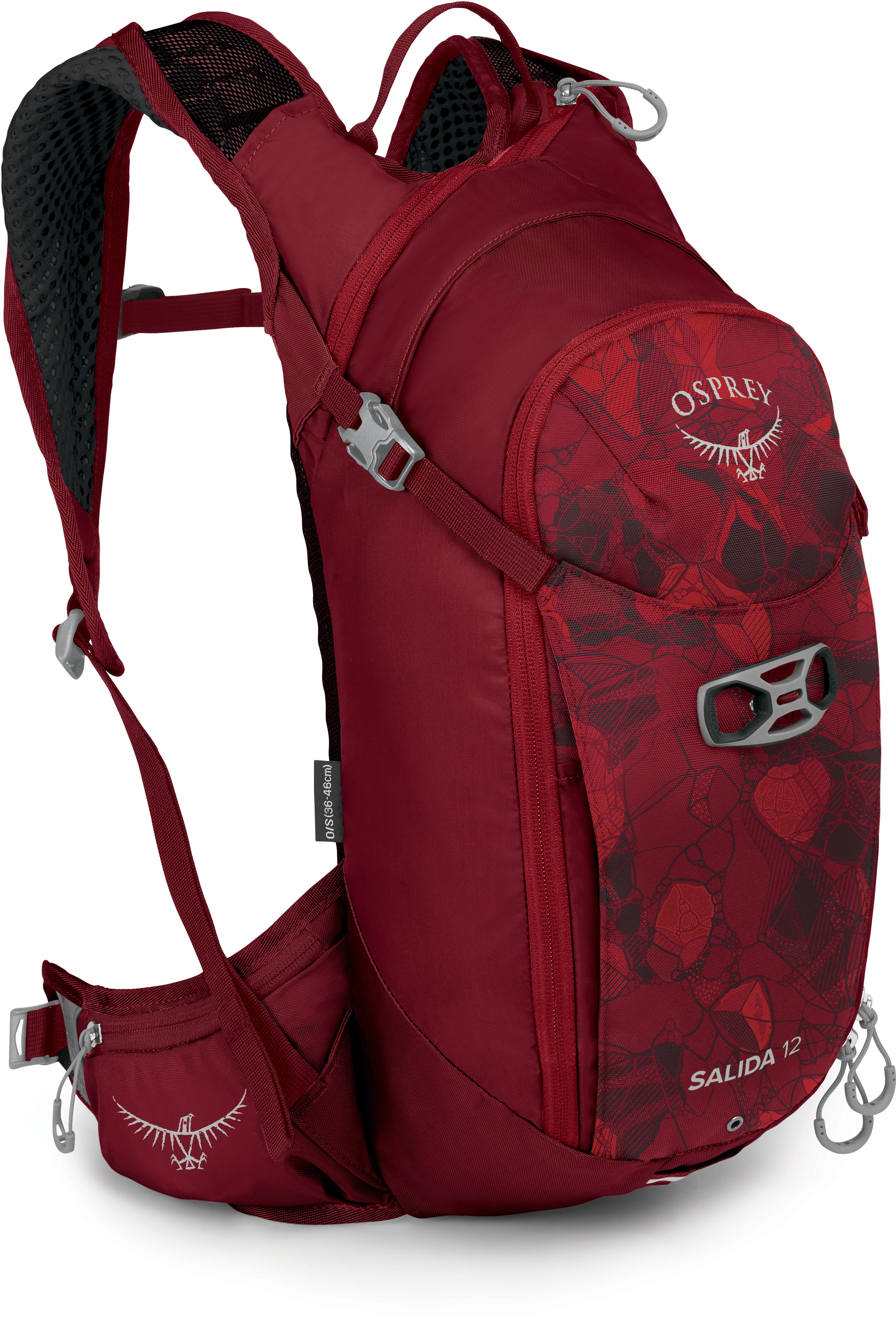 Osprey Salida 12L Claret Red Women's Hydration Pack Halfords UK