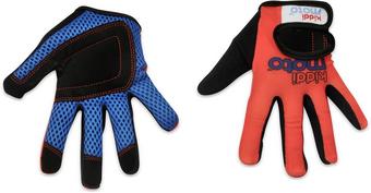 Kiddimoto Red Full Finger Gloves