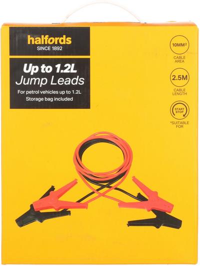 Halfords Up to 1.2L Jump Leads Halfords Up to 1.2L Jump Leads