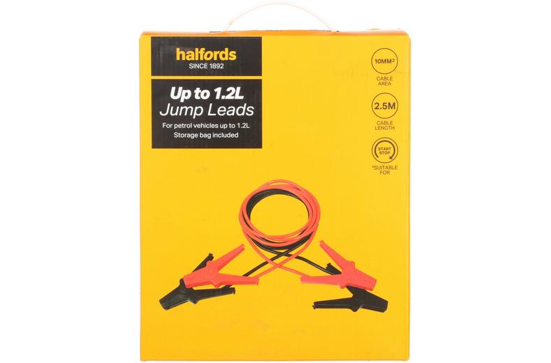 Halfords Up to 1.2L Jump Leads Halfords Up to 1.2L Jump Leads