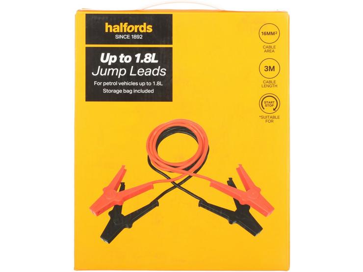 Halfords Up to 1.8L Jump Leads