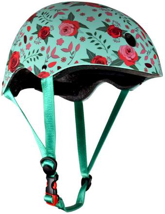 Kiddimoto Matt Floral Helmet