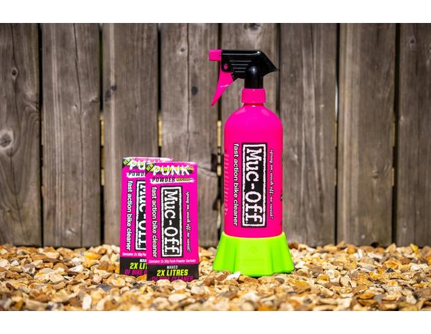 MUC-OFF Bottle For Life bundle bike cleaning kit - Spray 1L