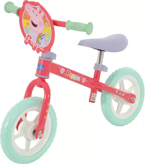 Peppa pig push bike on sale