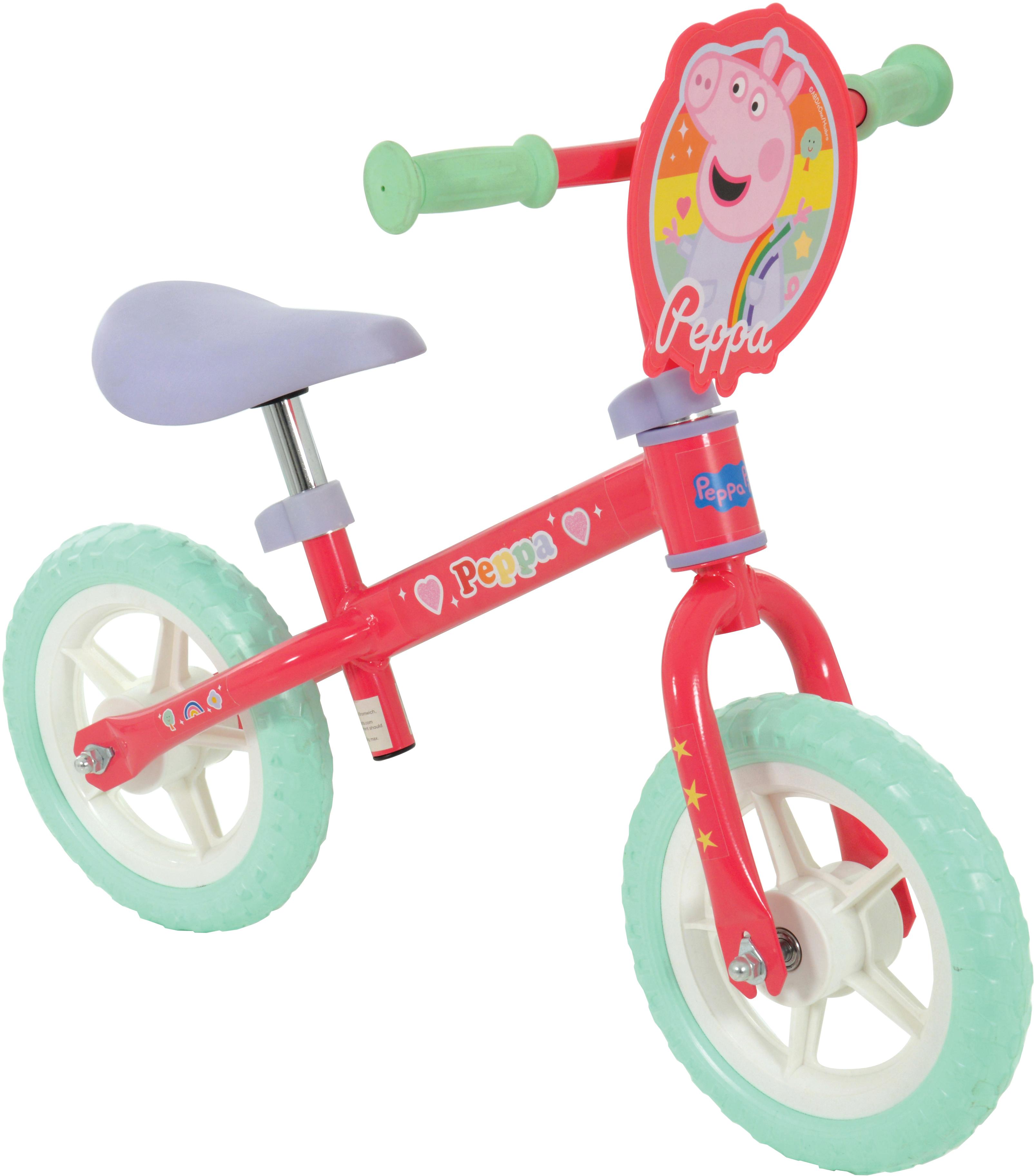 Peppa Pig Balance Bike - 10" Wheel