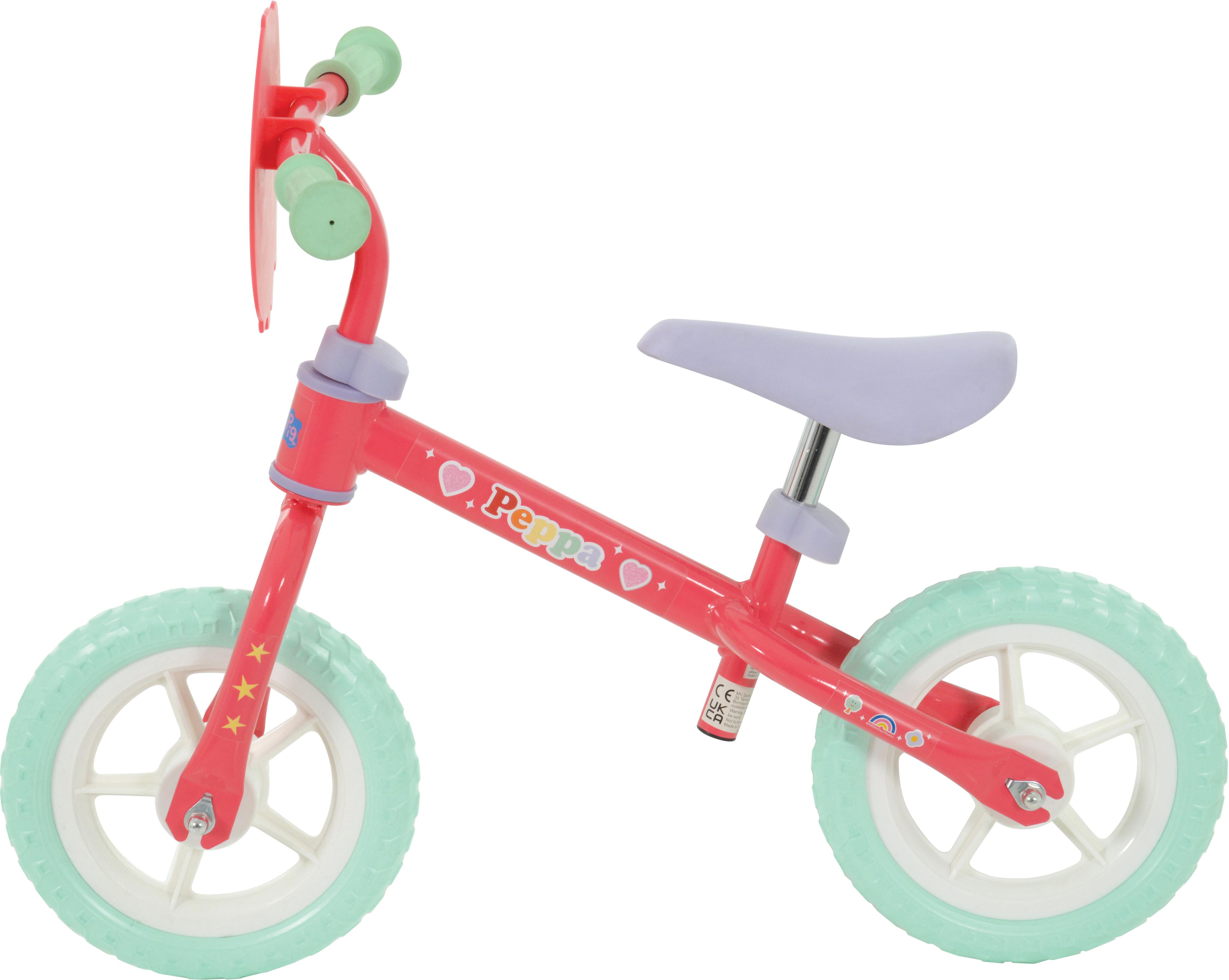 Peppa Pig Balance Bike - 10" Wheel