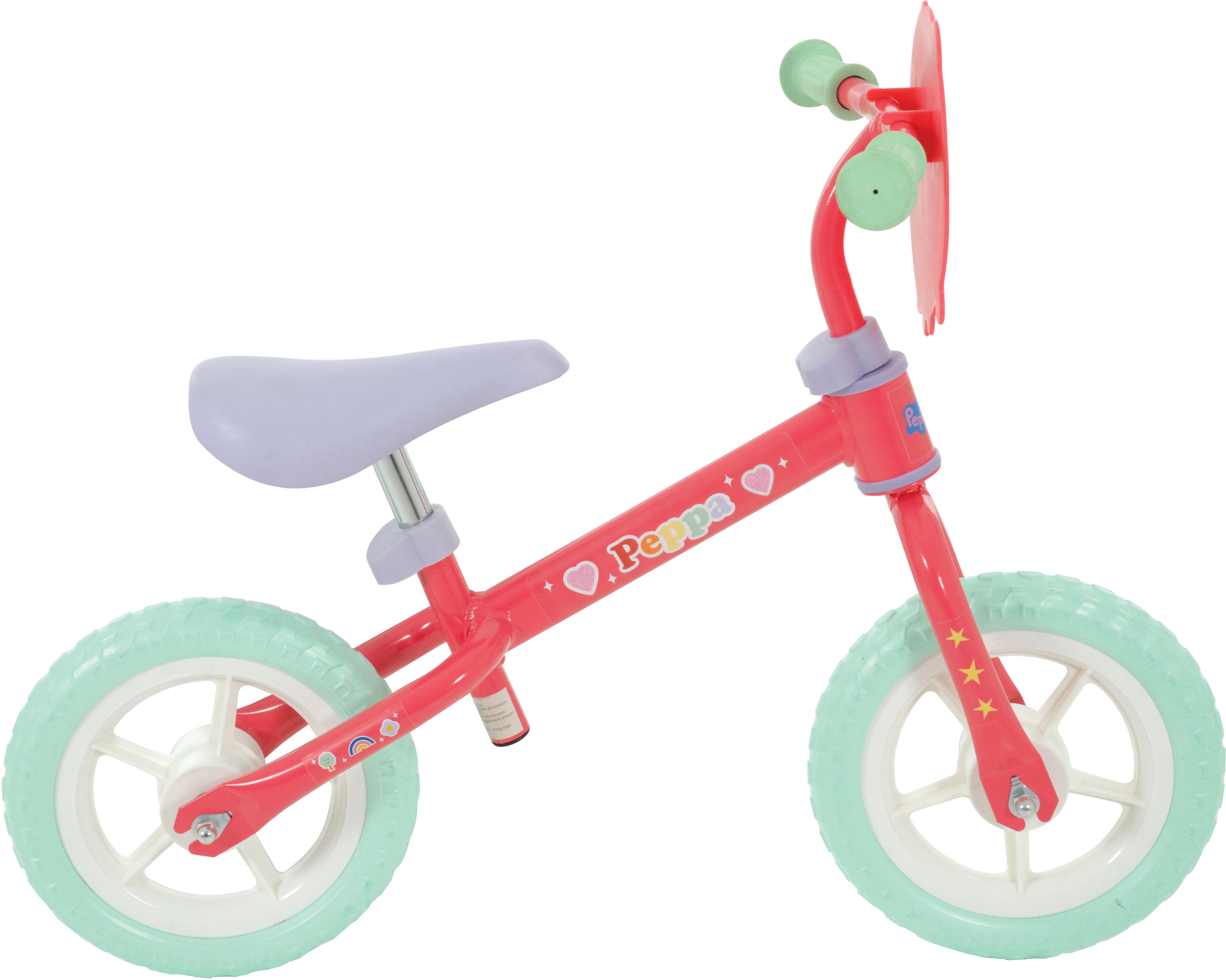 Peppa Pig Balance Bike - 10" Wheel