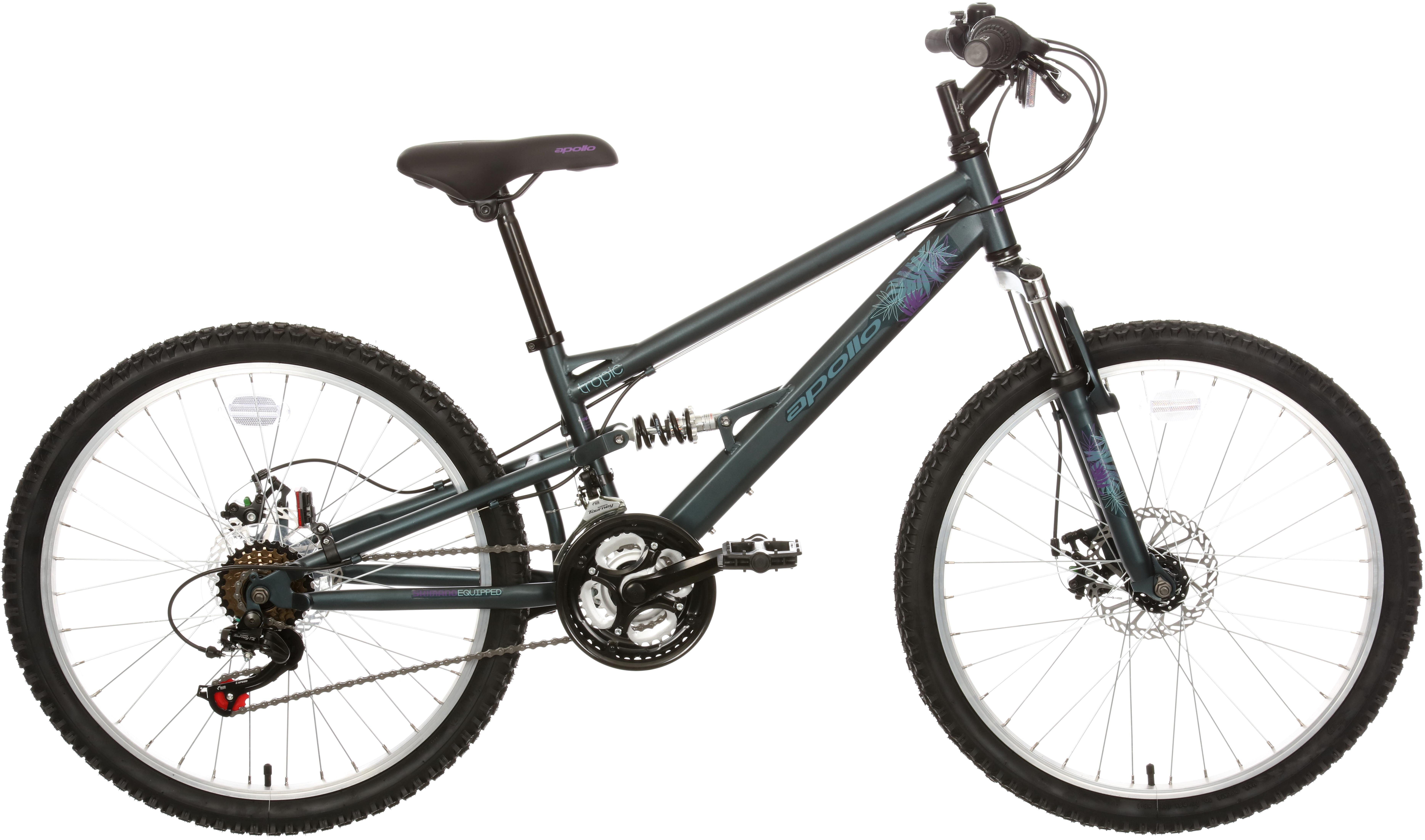 Apollo Tropic Junior Mountain Bike 24inch Wheel Velostrive