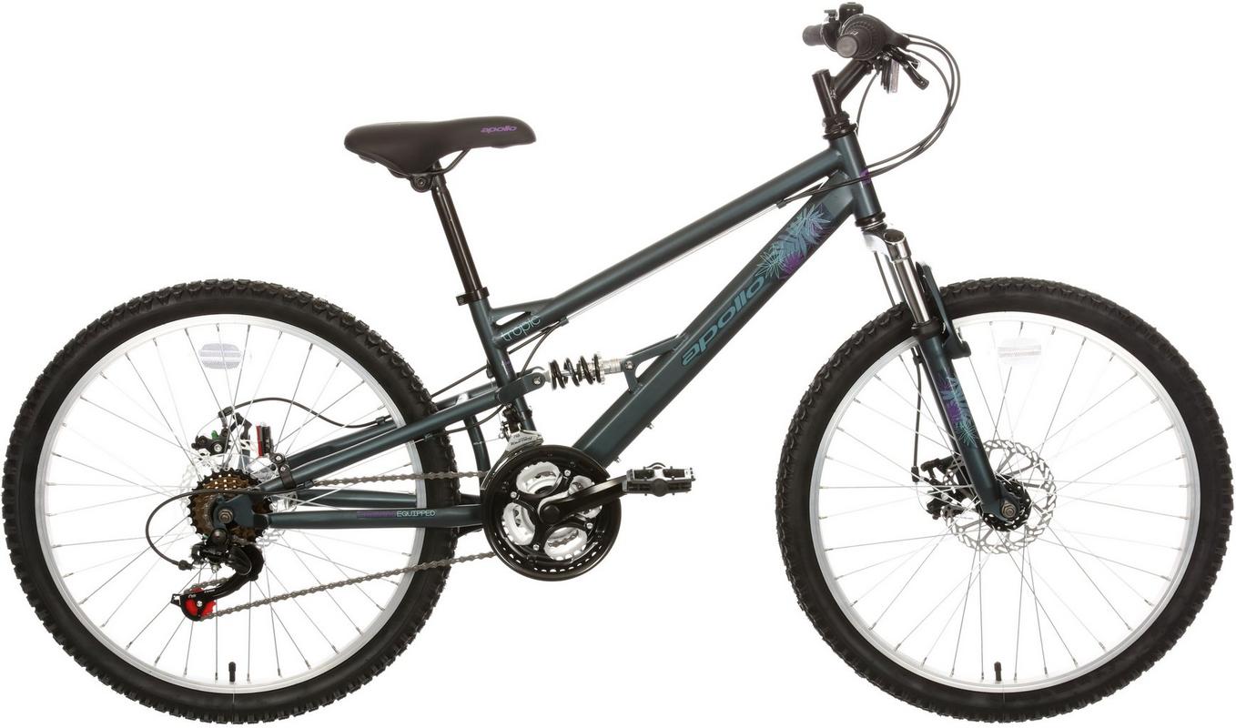 Halfords Apollo Tropic Junior Mountain Bike - 24 inch Wheel | Extra 8% off for BC Members