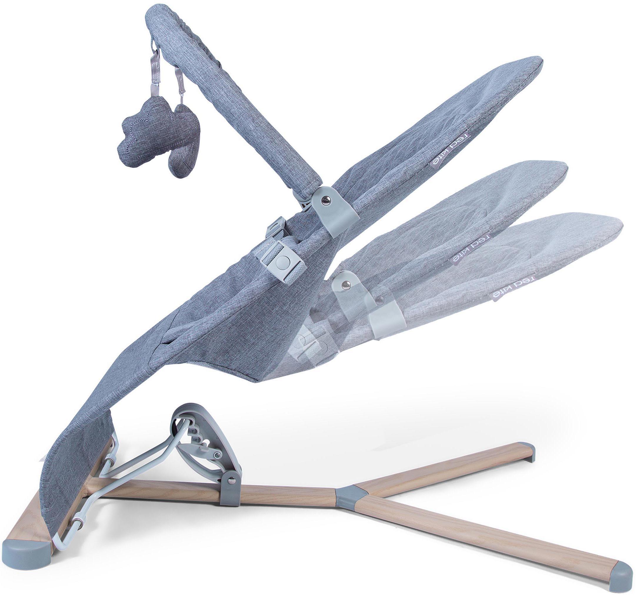 Red Kite Baya Bouncer - Dove Grey