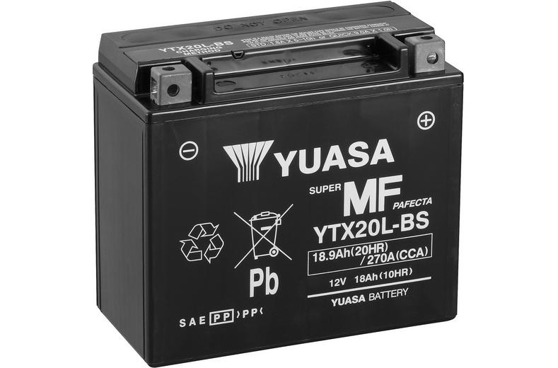 Yuasa YTX20L Maintenance Free Motorcycle Battery Yuasa YTX20L Maintenance Free Motorcycle Battery