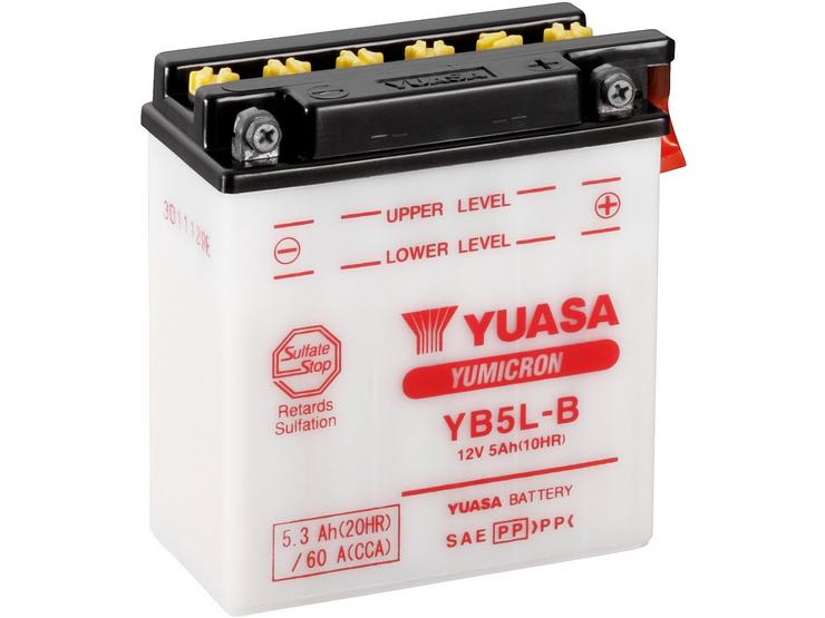 Yuasa YB5L-B Yumicron Motorcycle Battery