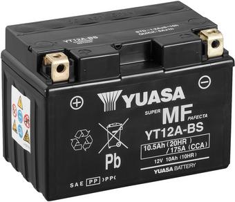Yuasa YT12A Maintenance Free Motorcycle Battery