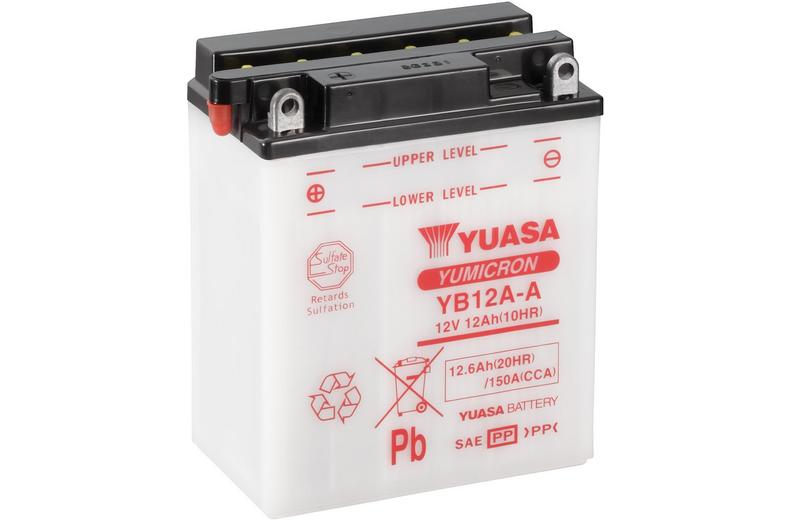 Yuasa YB12A-A Yumicron Motorcycle Battery Yuasa YB12A-A Yumicron Motorcycle Battery