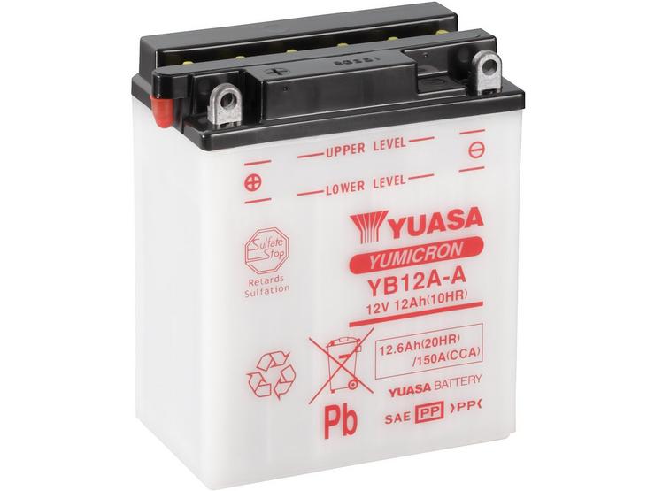 Yuasa YB12A-A Yumicron Motorcycle Battery