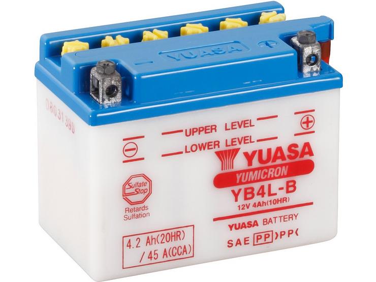 Yuasa YB4L-B Yumicron Motorcycle Battery