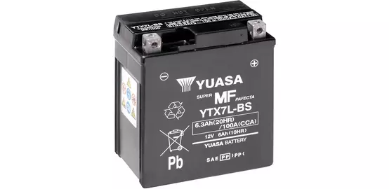 High Performance Sealed Motorcycle Battery Maintenance Free Weize Replacement AGM YTX7L-BS Battery 