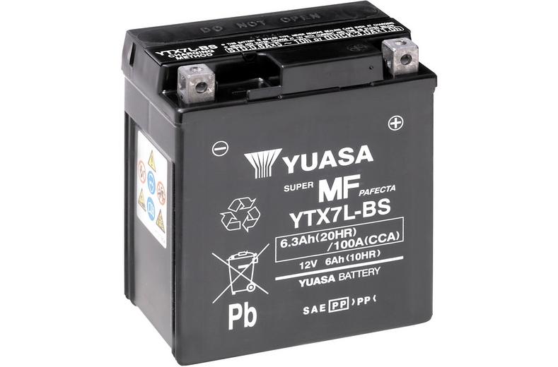 Yuasa YTX7L Maintenance Free Motorcycle Battery Yuasa YTX7L Maintenance Free Motorcycle Battery