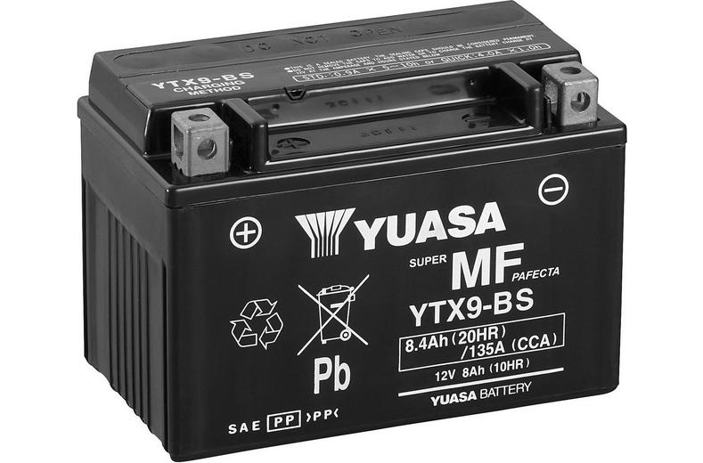Yuasa YTX9 Maintenance Free Motorcycle Battery Yuasa YTX9 Maintenance Free Motorcycle Battery