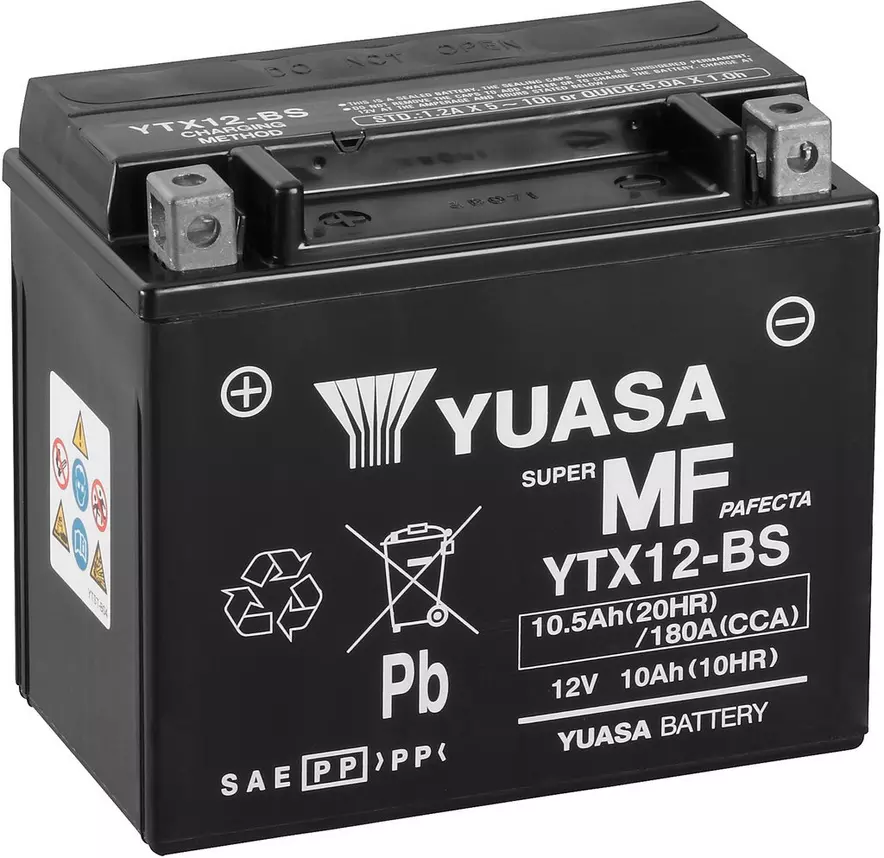 YTX14-BS Intelligent Bluetooth Enabled Motorcycle Battery
