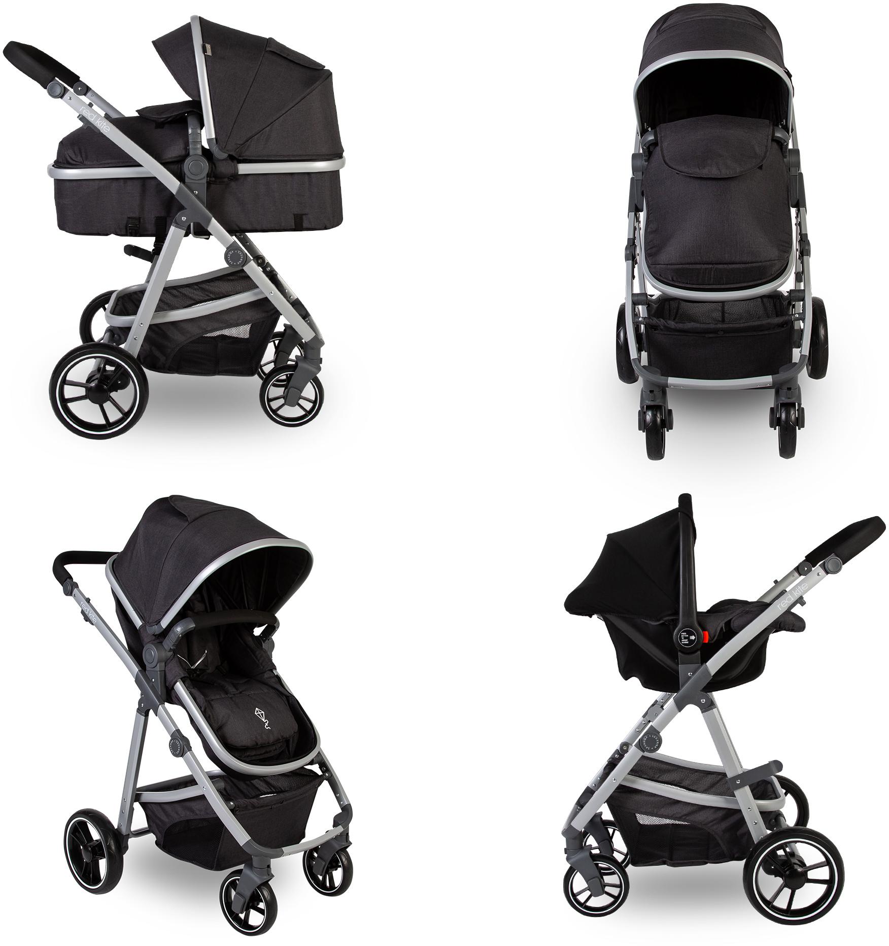 Red Kite Push Me Savanna Travel System Graphite Halfords UK