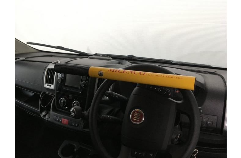 Milenco High Steering Wheel Security Lock - Yellow Milenco High Steering Wheel Security Lock - Yellow