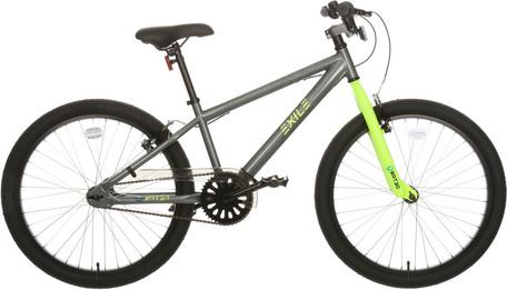 X Rated Exile BMX Bike 24 Wheel Halfords IE