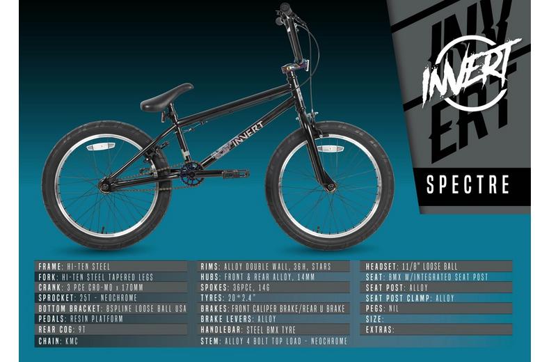 Invert Spectre BMX Bike - 20" Wheel Invert Spectre BMX Bike - 20" Wheel