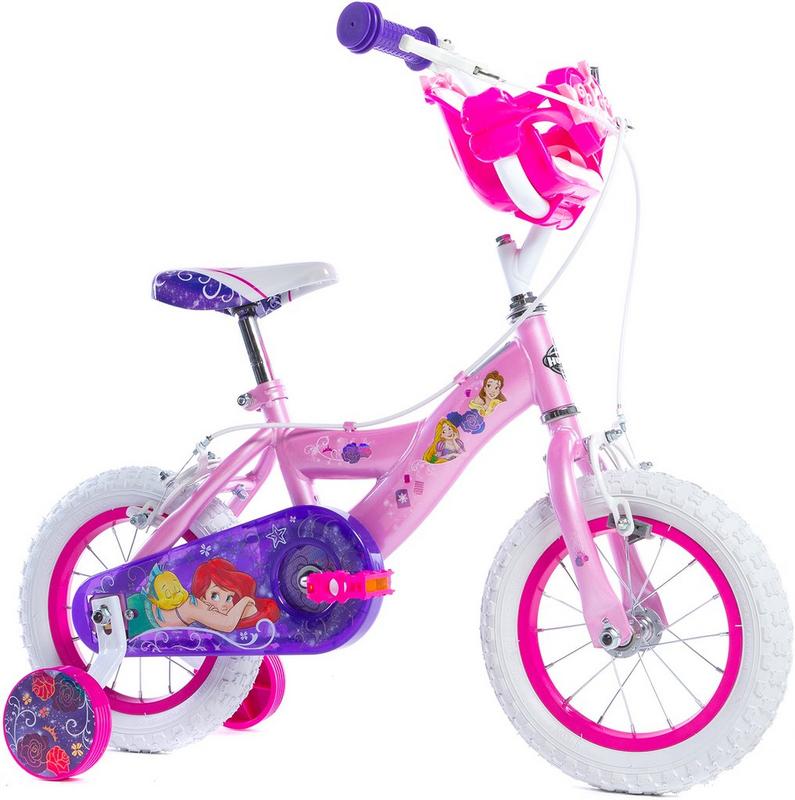 Halfords Huffy Disney Princess Kids Bike - 12 inch Wheel | Extra 8% off for BC Members
