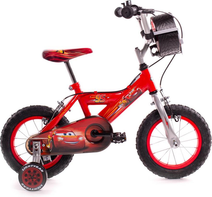 Huffy Disney Pixar Cars Lightning McQueen Kids Bike 12 Wheel