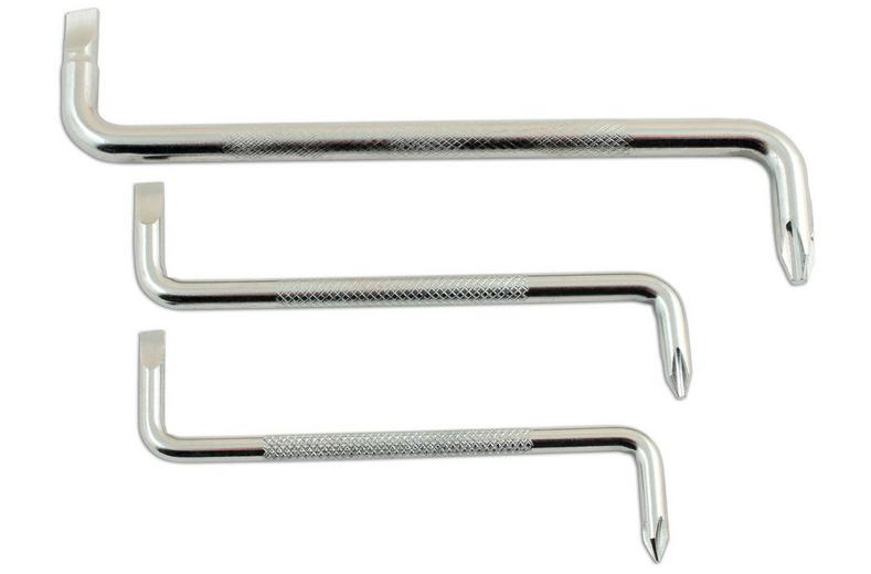 Laser Angled Screwdriver Set 3pc Laser Angled Screwdriver Set 3pc