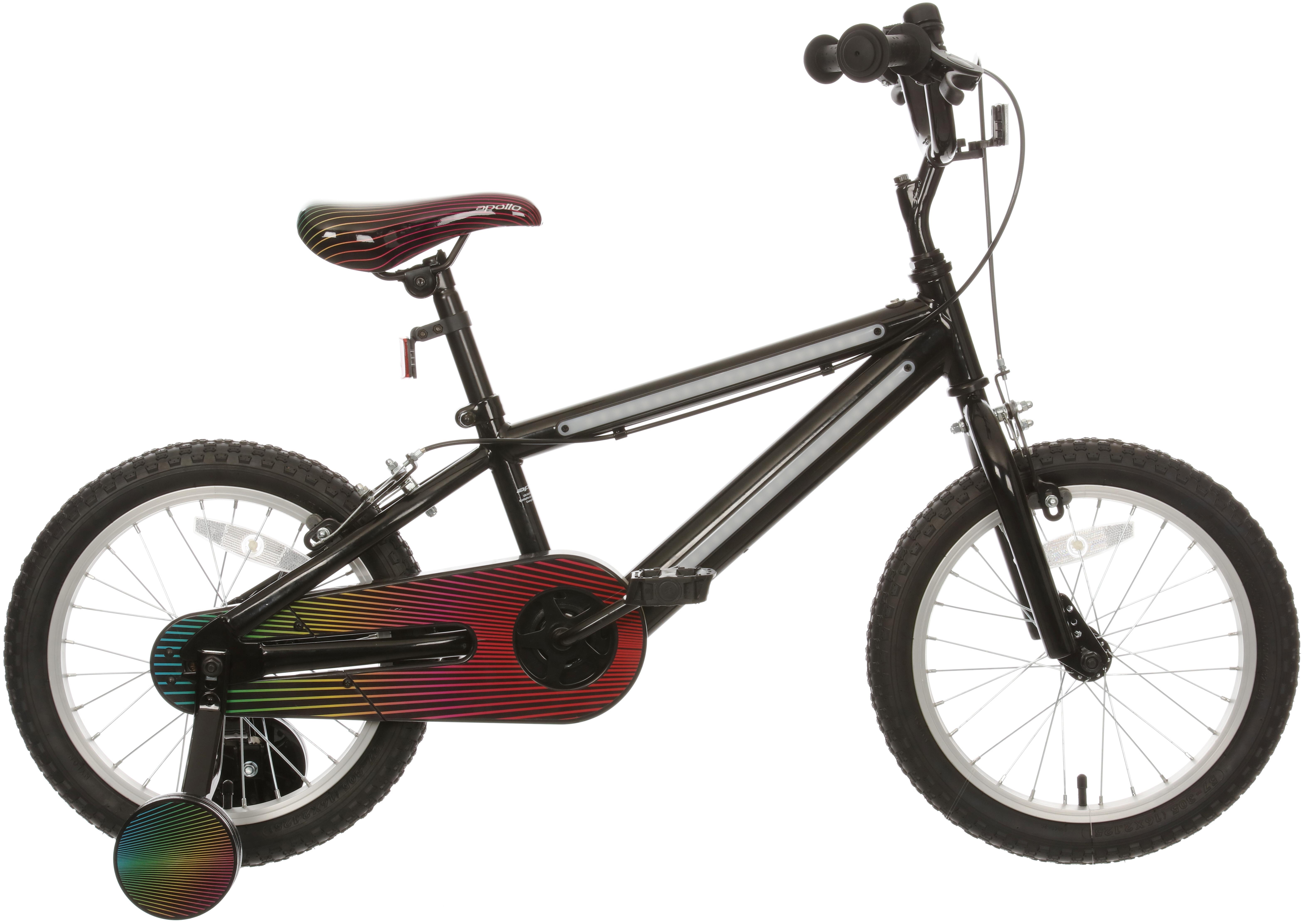 Apollo Cyber Light Up Kids Bike - 16" Wheel