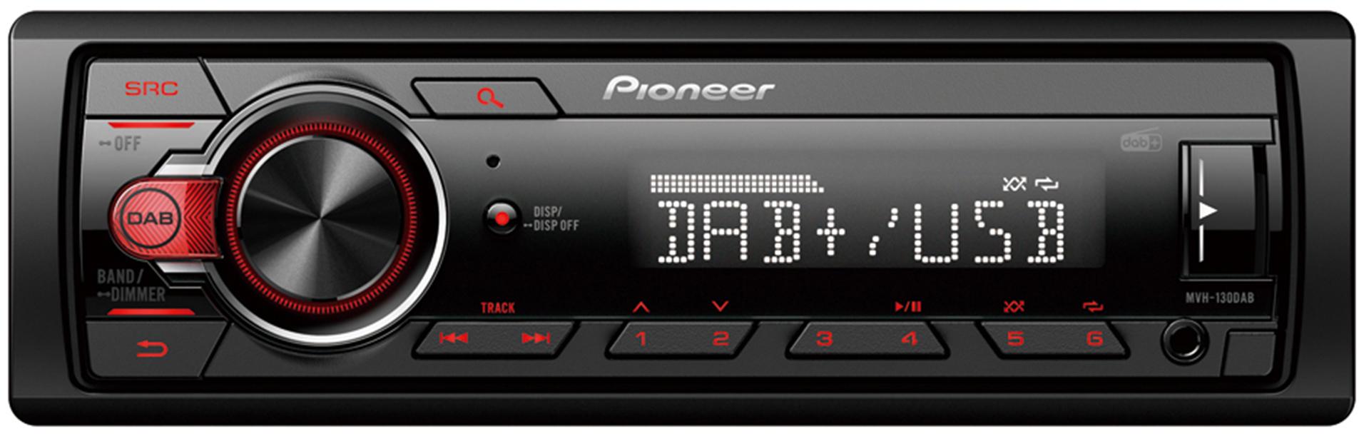 Pioneer MVH130DAB Car Stereo Halfords UK