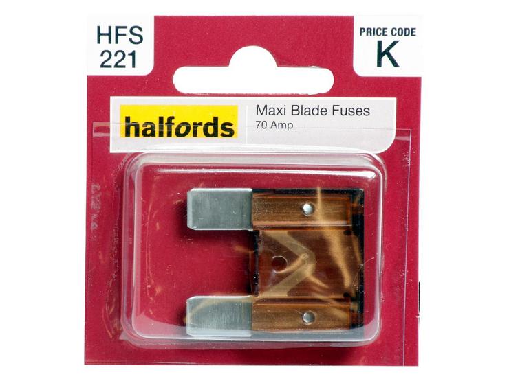 Halfords Maxi Blade Fuse 70 Amp (HFS221)