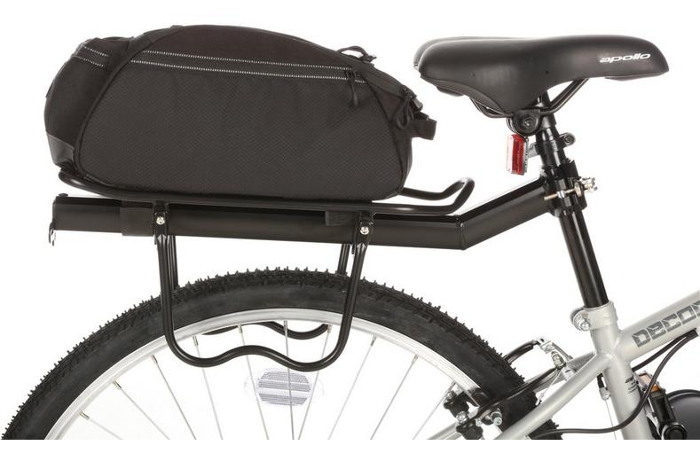 Halfords Seatpost Pannier Rack Halfords Seatpost Pannier Rack