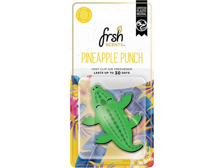 FRSH Scents® Pineapple Punch Crocodile Deluxe Vent Clip