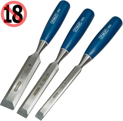 Stanley 3 Piece Chisel Set