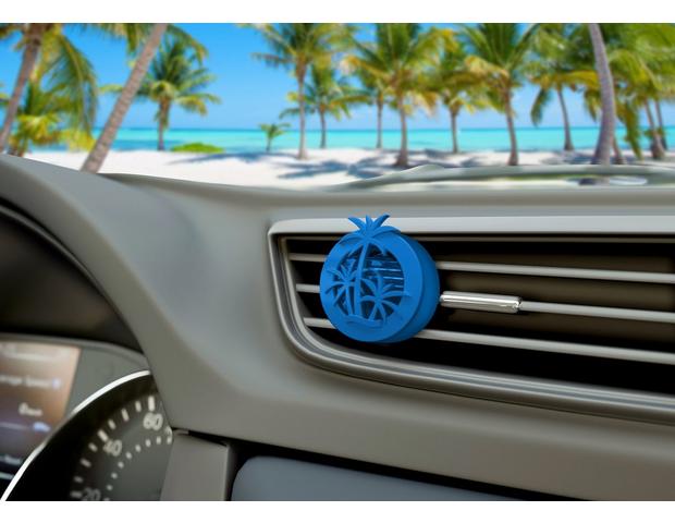 California Scents Hanging Vial Auto Air Freshener - Newport New Car