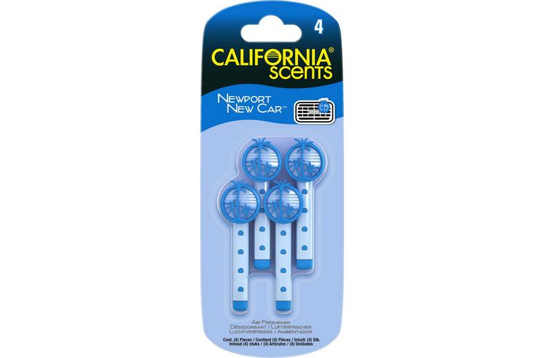 California Scents Vent Sticks - Newport New Car California Scents Vent Sticks - Newport New Car