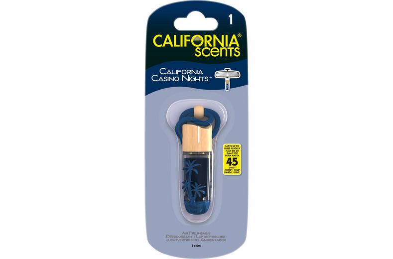 California Scents Hanging Vial Air Freshener - Casino Nights California Scents Hanging Vial Air Freshener - Casino Nights