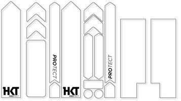 Halfords HTK Hkt Protect Full Monty Bike Frame Protection Gloss - Clear | Extra 8% off for BC Members