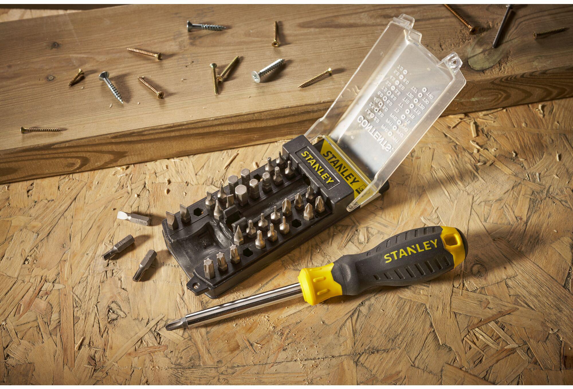 Stanley 34 Piece Multi-Bit Screwdriver