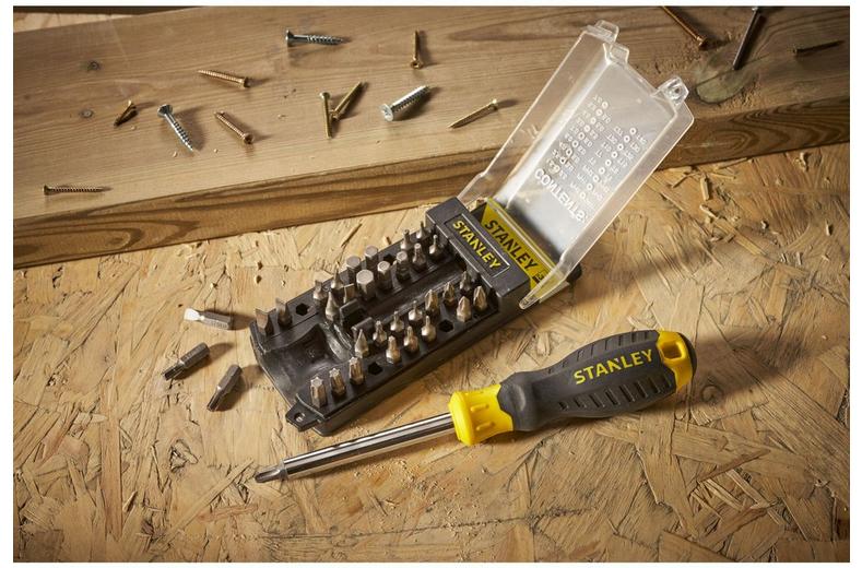 Stanley 34 Piece Multi-Bit Screwdriver Stanley 34 Piece Multi-Bit Screwdriver