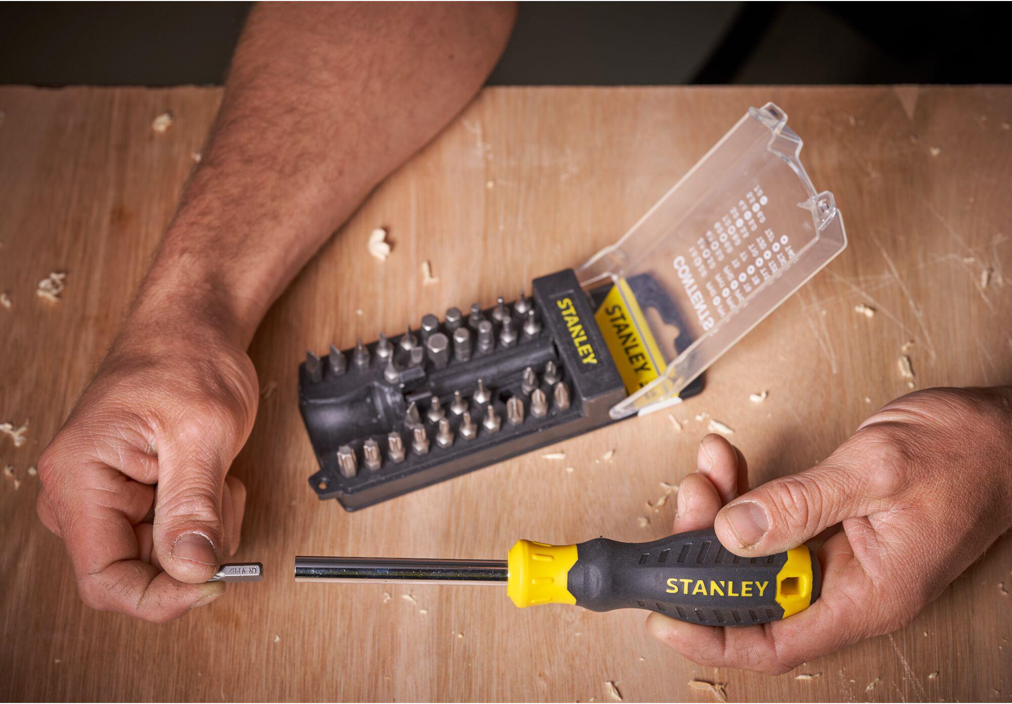 Stanley 34 Piece Multi-Bit Screwdriver