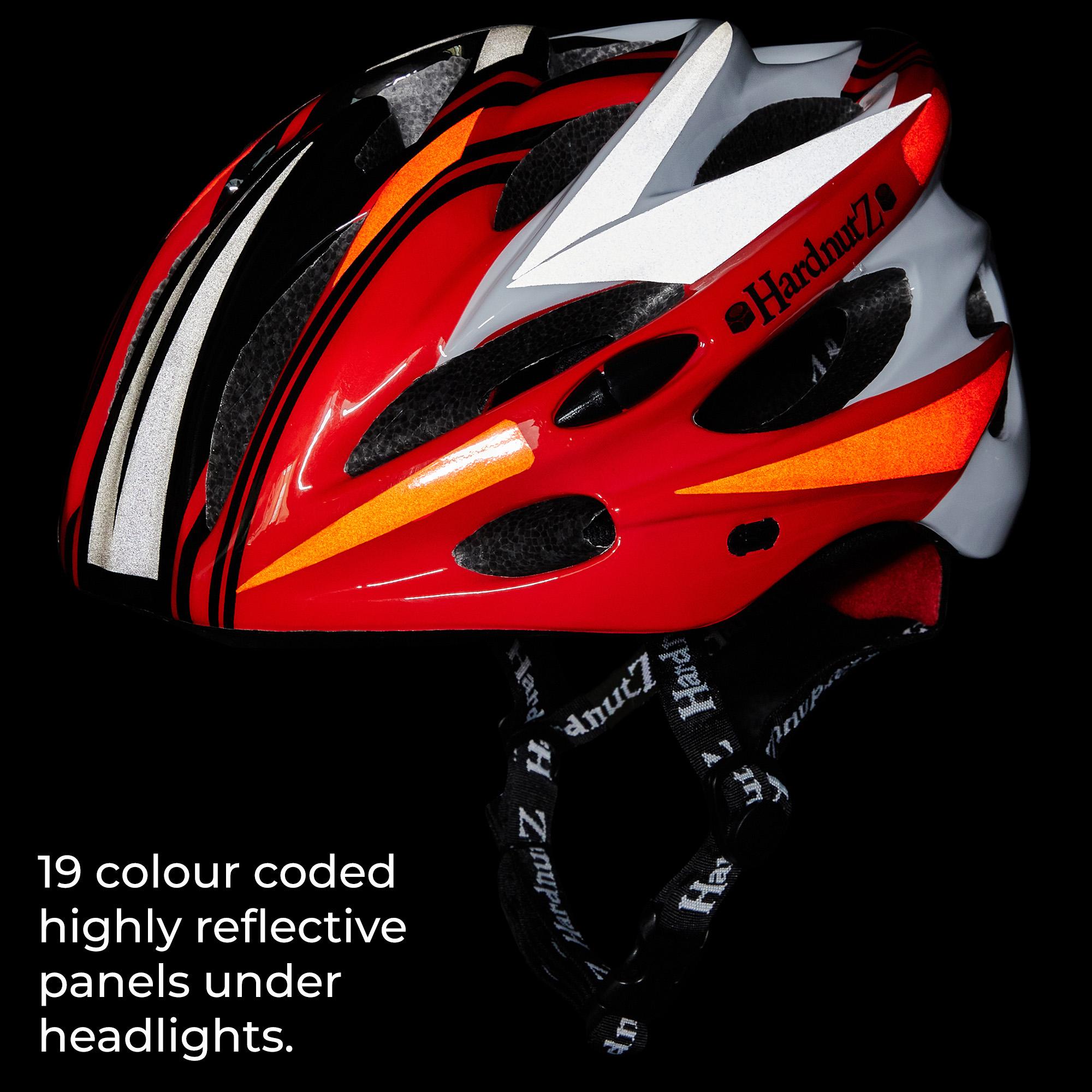 HardnutZ Stealth Hi-Vis Cycle Helmet