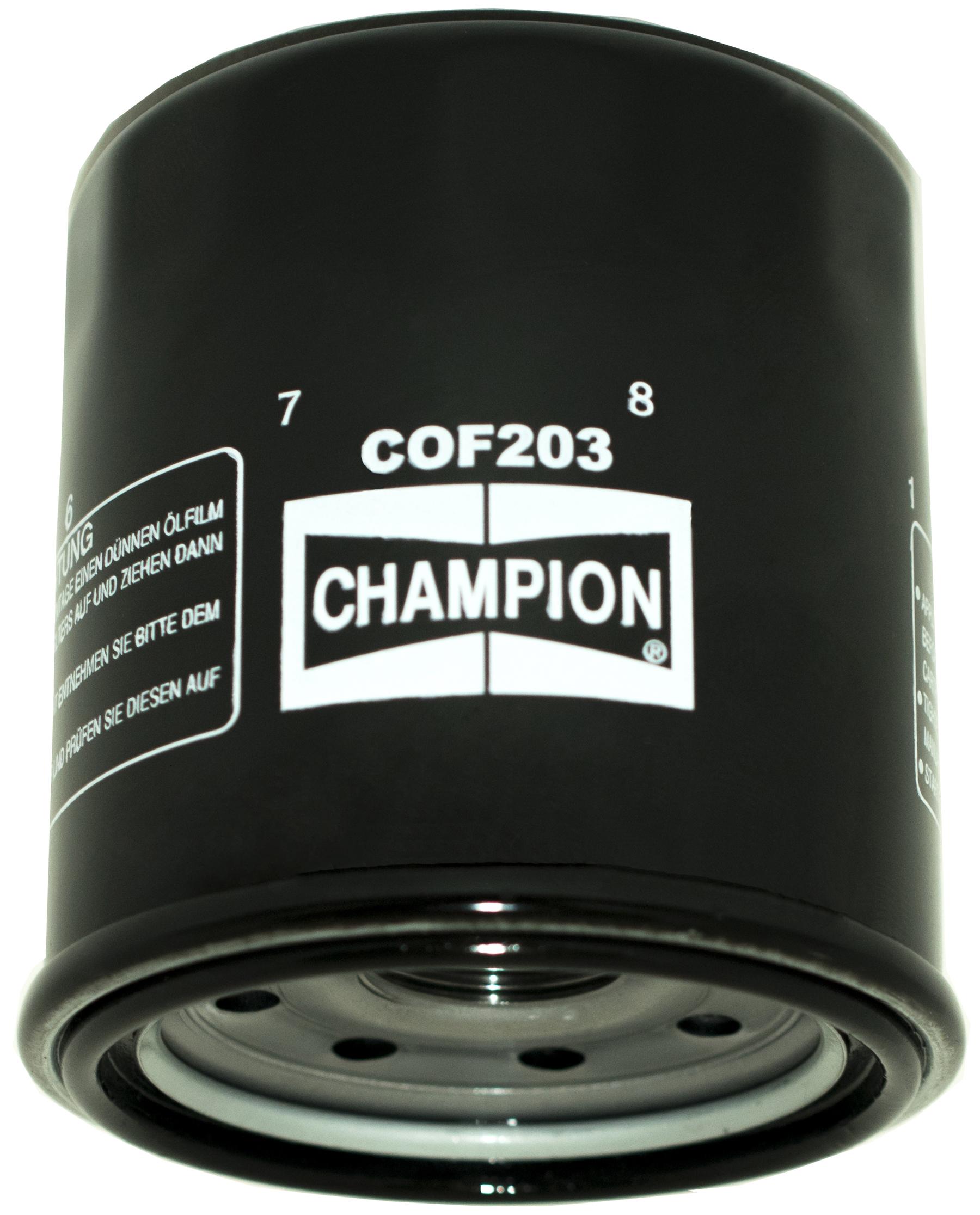Champion Motorcycle Oil Filter COF203 Halfords UK