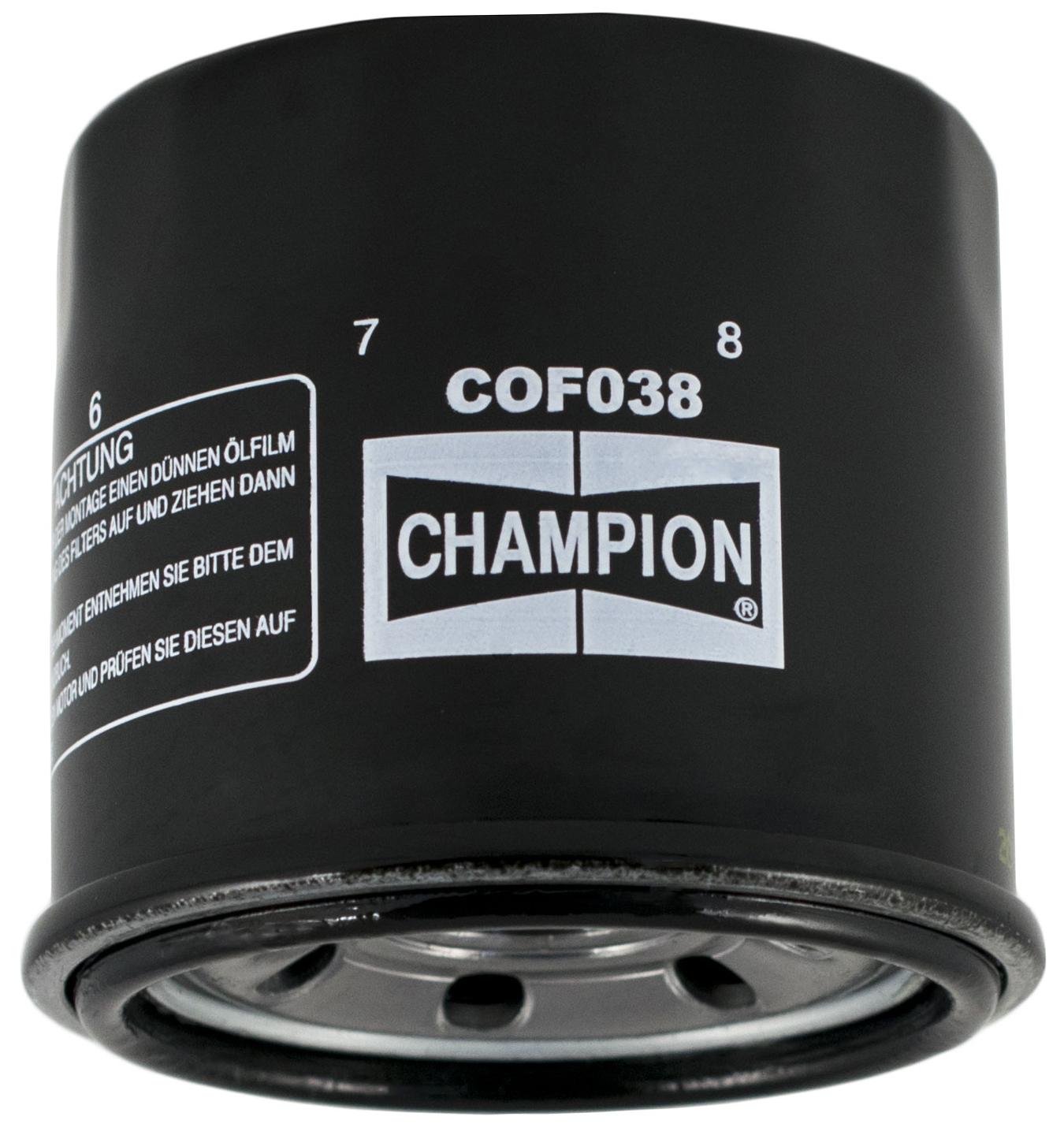 Champion Motorcycle Oil Filter COF038 Halfords UK