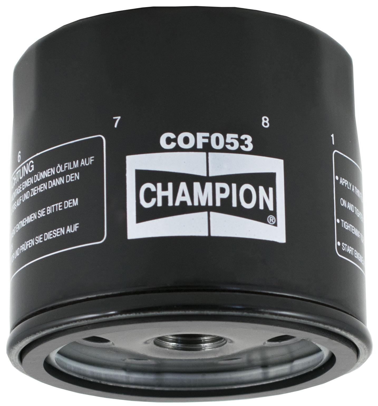 Champion Motorcycle Oil Filter Cof053